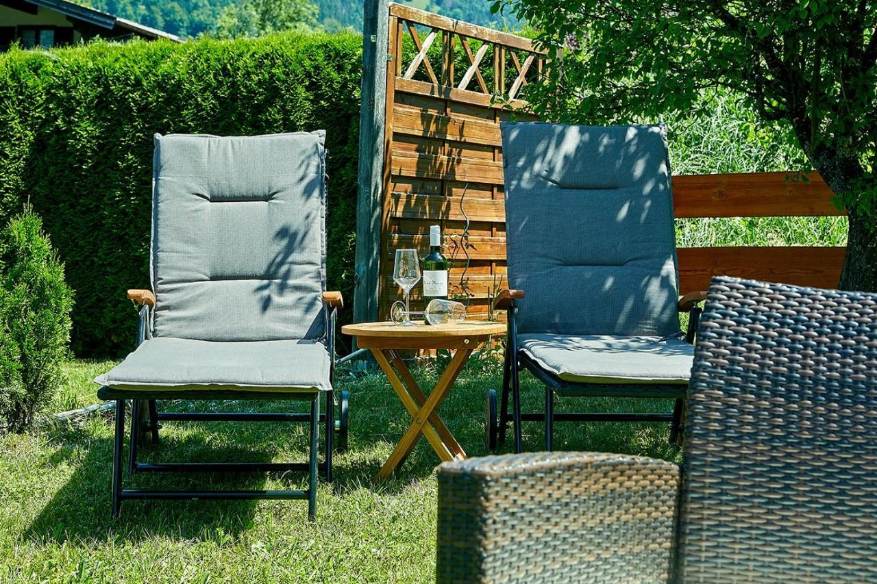 Chiemgauferienwohnungen - Wanderlust Und Alpenrose Unterwössen Extérieur photo